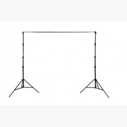 LL LA1108. Support for 3m Curtain  and  Roll Up Backgrounds (Metal Collars)