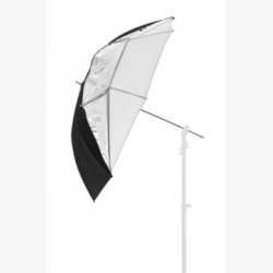 LL LU4537F. Umbrella All In One 99cm Silver/White